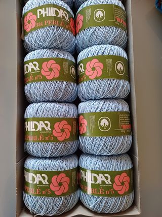 10 gomitoli cotone filo di scozia n.5