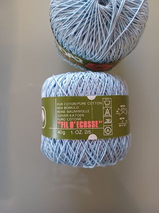 10 gomitoli cotone filo di scozia n.5