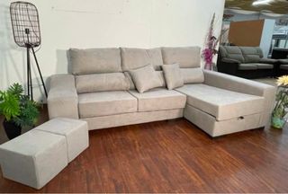 Sofa chaiselongue 3 plazas muy comodo
