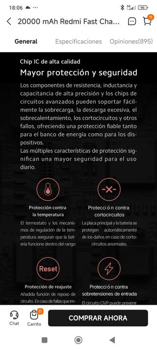 Batería portátil