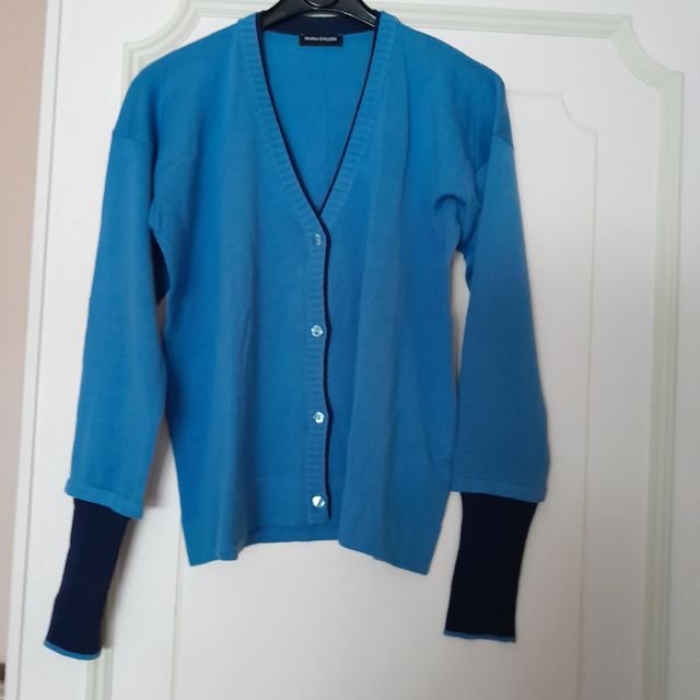 Cardigan celeste Diana Gallesi