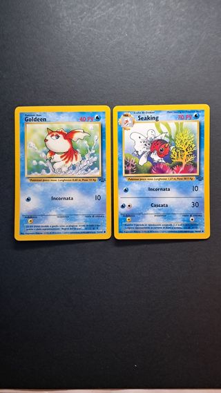 Card Goldeen e Seaking Jungle