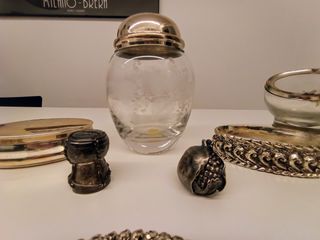 Collezione Oggetti Antiquariato Placcati Argento
