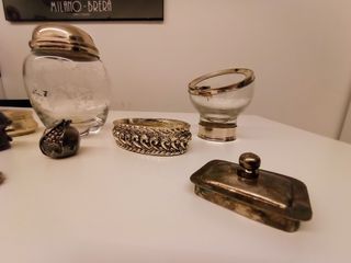 Collezione Oggetti Antiquariato Placcati Argento