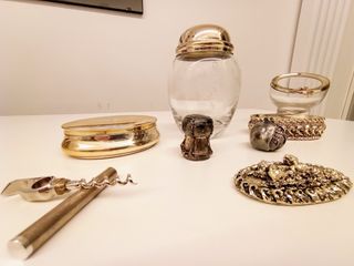 Collezione Oggetti Antiquariato Placcati Argento
