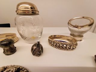 Collezione Oggetti Antiquariato Placcati Argento