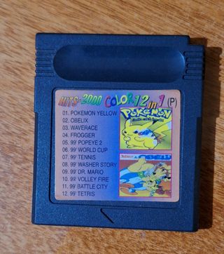 Game Boy color 12 en 1
