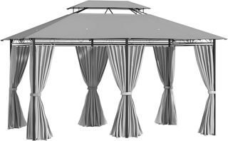 Cenador para Jardín 3x4 m Pérgola de Jardín