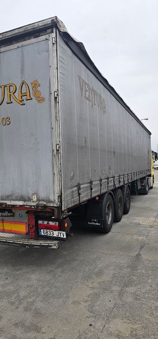 Semirremolque portabobinas Lecitrailer Lona 3 ejes