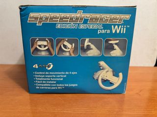 speedracer edición especial para wii