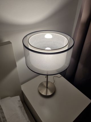 50€ Dos lámparas de mesita de noche