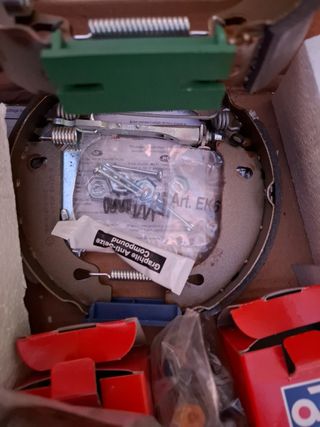 PEUGEOT 206 kit  zapatas y bombines 