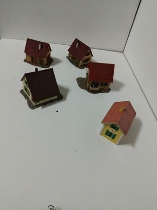 Lote de 5 casitas de campo ho