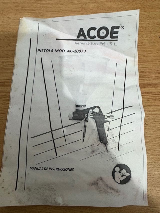 Pistola aerográfica