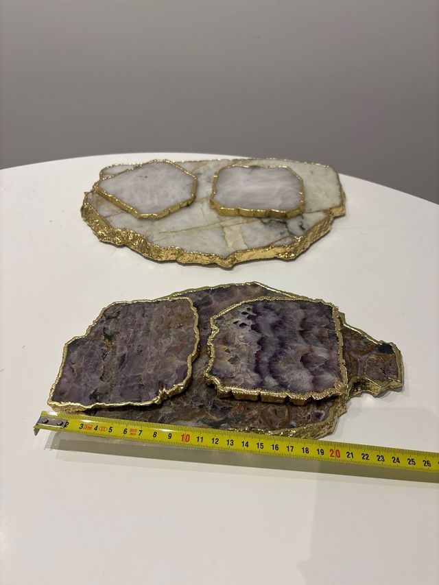 Decoración de mármol de Anthropologie