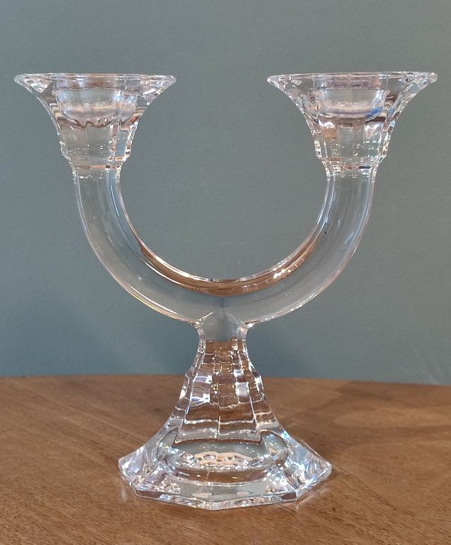 Porta candele candelabro Villeroy e Boch cristallo