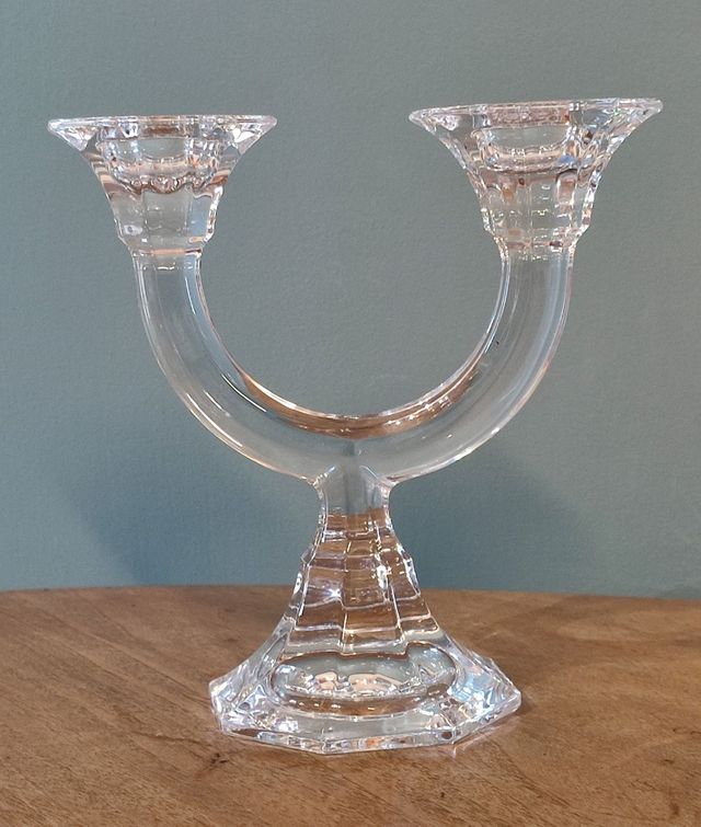 Porta candele candelabro Villeroy e Boch cristallo