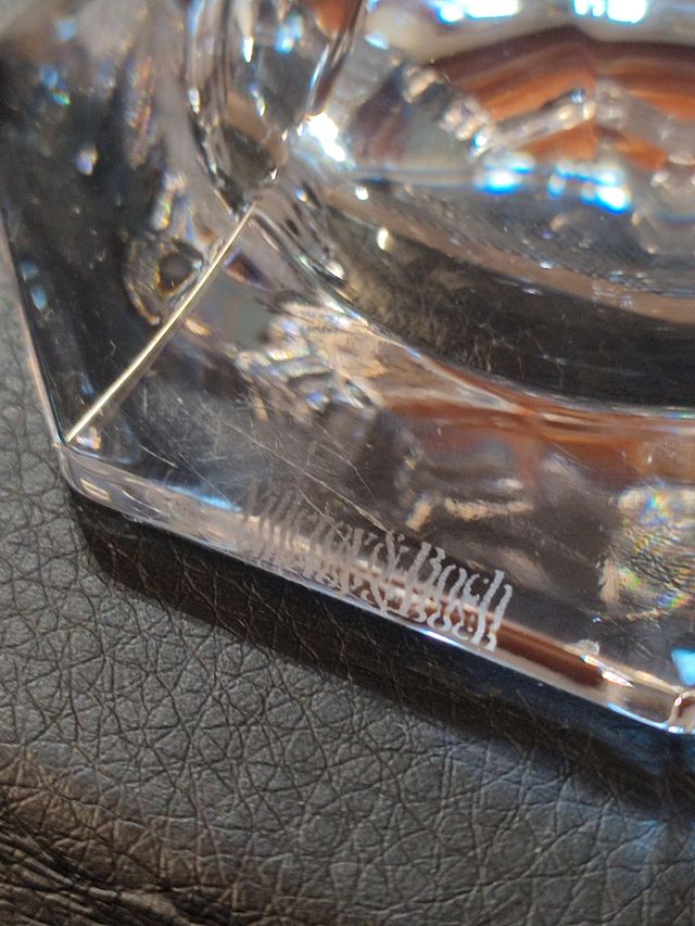 Porta candele candelabro Villeroy e Boch cristallo