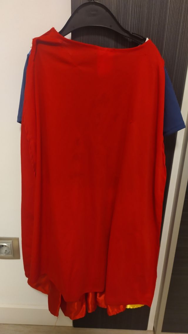 Disfraz superwoman niña