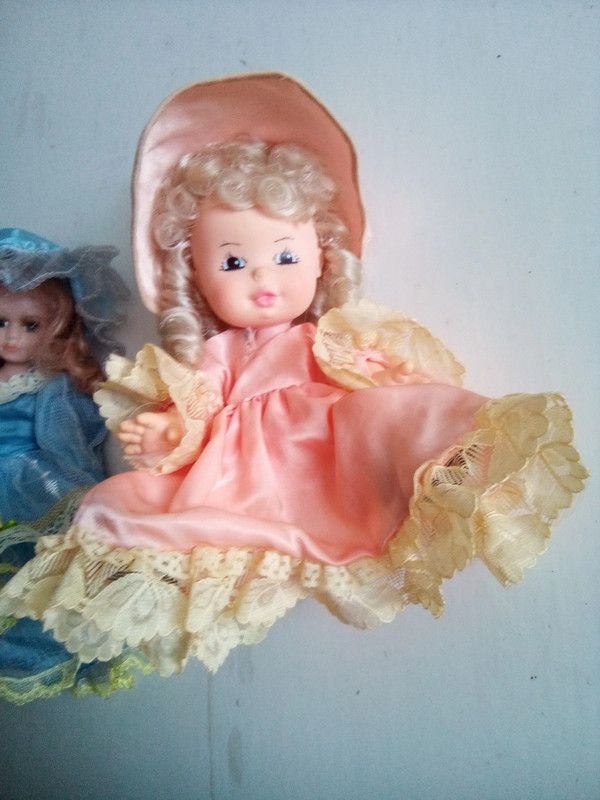 2 munecas vintage da collezione