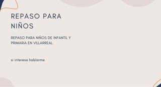 repaso para niños