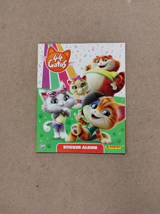 Panini Álbum 44 Gatos