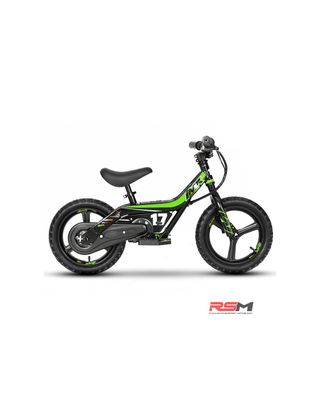 BICI ELECTRICA NIÑO 100W 14" IMR (NARANJA/VERDE)