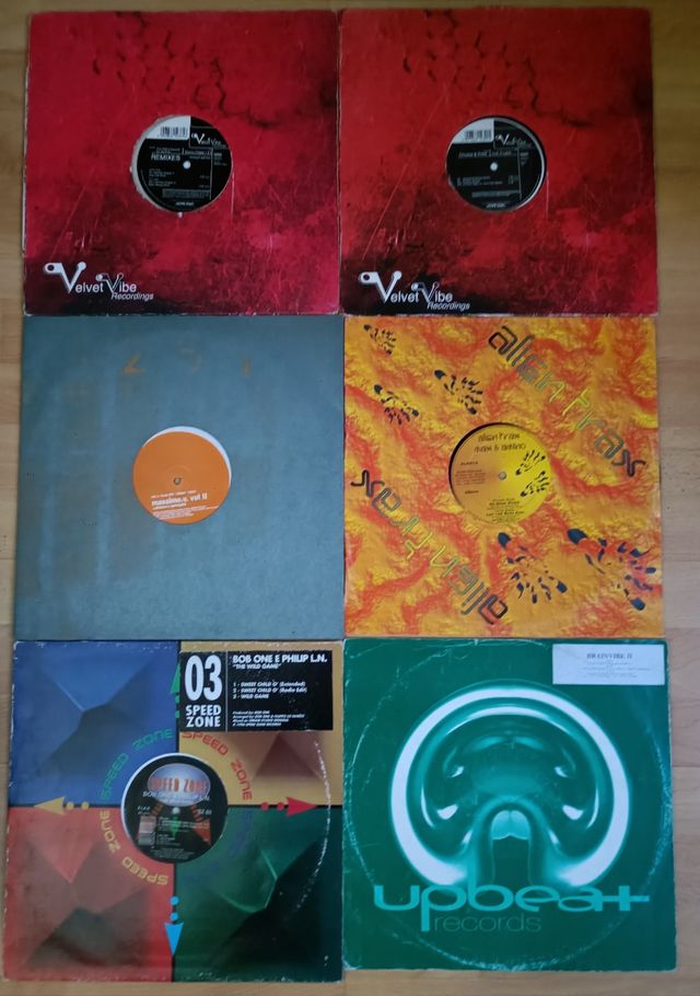 VINILOS TECHNO -TRANCE 4