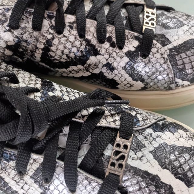 Mujer BSB zapatillas tenis serpiente 36