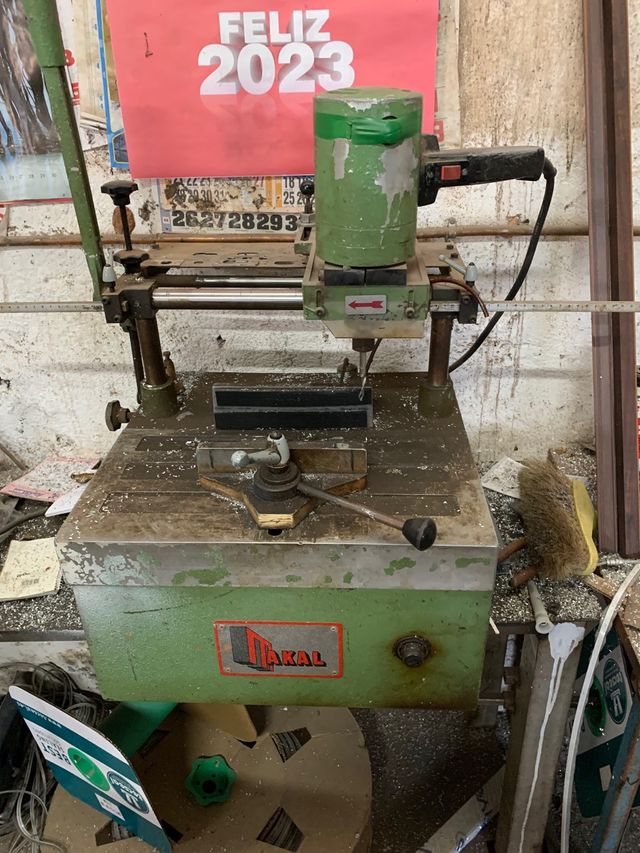 Fresadora copiadora de aluminio