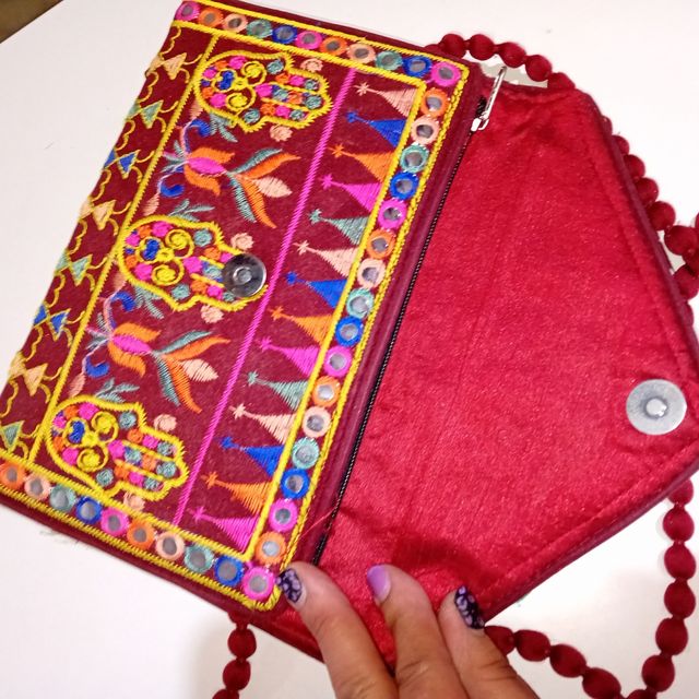 Bolso marroqui hecho a mano