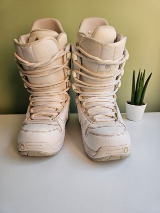 Botas snow Burton Coco Blancas