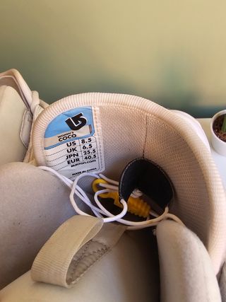 Botas snow Burton Coco Blancas