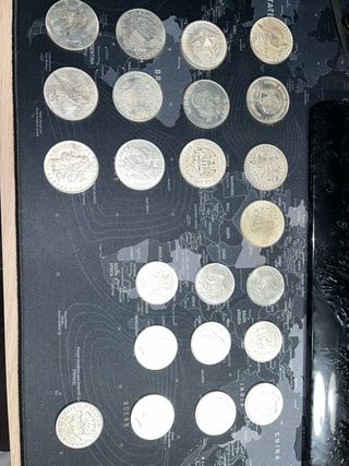 Morgan dollar plata, 23 monedas