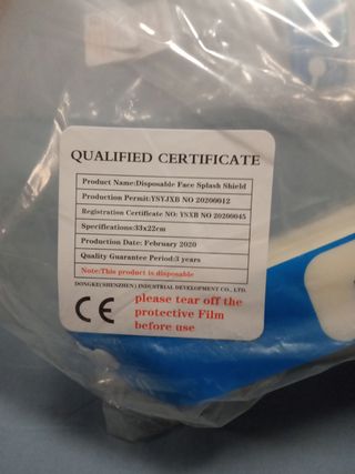 Protectores faciales