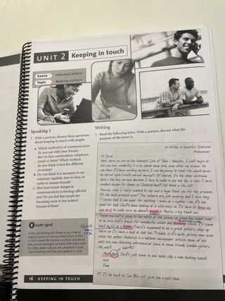 Libros inglés: Objective CAE y Workbook 