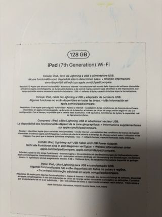Ipad 7 generacion 128 gb