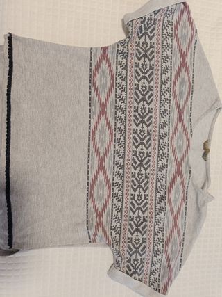 Camiseta tejido chándal 