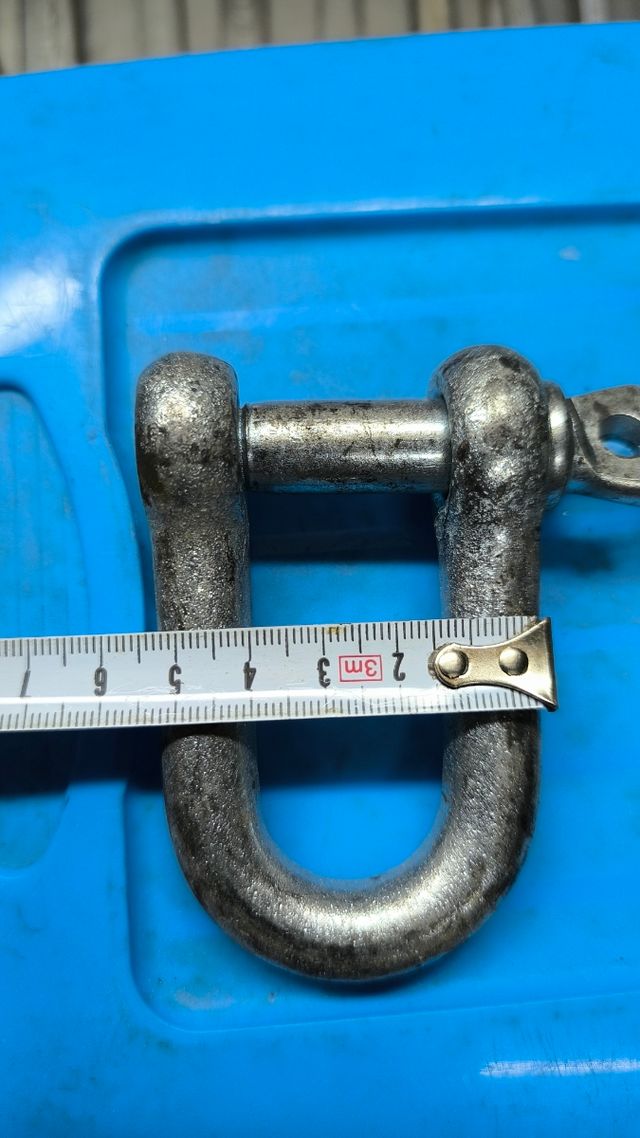 3 Mosquetones grilletes