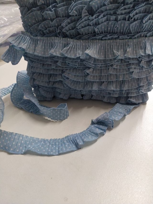 Plizados para labores y trajes