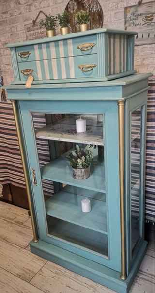 Vitrina/aparador restaurado