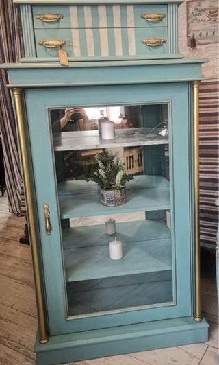 Vitrina/aparador restaurado