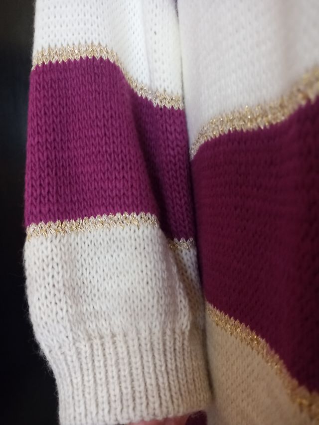 Chaqueta larga de punto