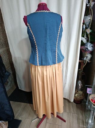 Traje medieval mujer