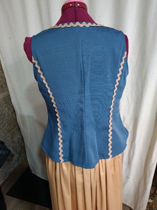 Traje medieval mujer