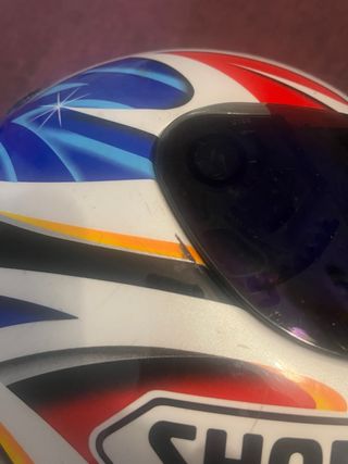 Casco FIRMADO ALEX CRIVILLE moto shoei talla S 