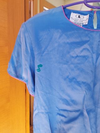 Blusa Vintage estampado notas musicales