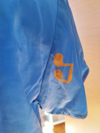 Blusa Vintage estampado notas musicales