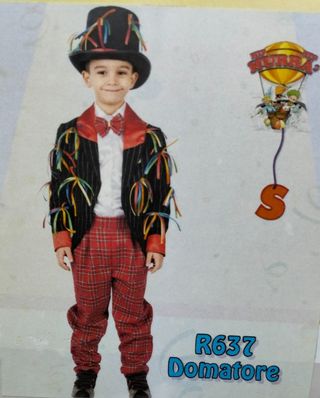 Abito Carnevale domatore