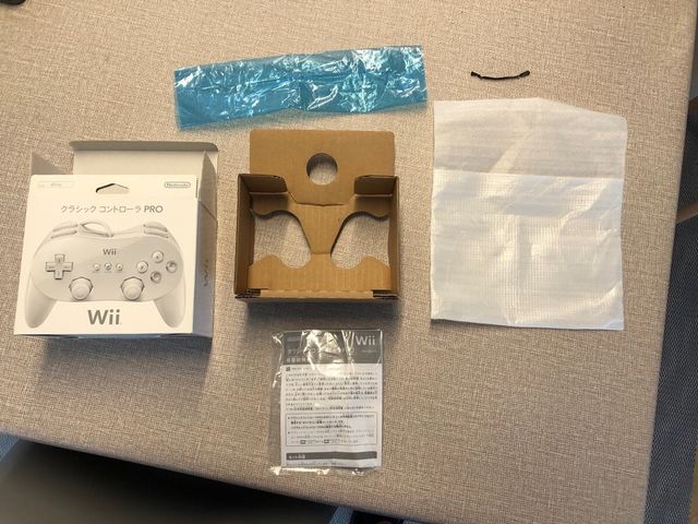 Controller Wii PRO bianco con scatola